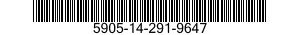 5905-14-291-9647  5905142919647 142919647