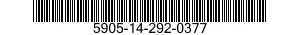 5905-14-292-0377  5905142920377 142920377