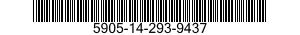 5905-14-293-9437 RESISTOR,FIXED,FILM 5905142939437 142939437