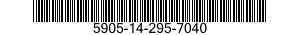 5905-14-295-7040  5905142957040 142957040