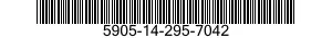 5905-14-295-7042  5905142957042 142957042
