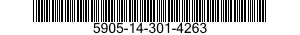 5905-14-301-4263  5905143014263 143014263