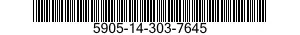 5905-14-303-7645  5905143037645 143037645