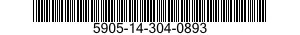 5905-14-304-0893  5905143040893 143040893