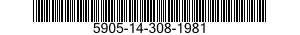 5905-14-308-1981  5905143081981 143081981