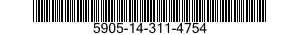 5905-14-311-4754  5905143114754 143114754