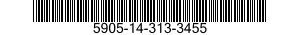 5905-14-313-3455  5905143133455 143133455
