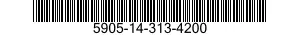 5905-14-313-4200  5905143134200 143134200