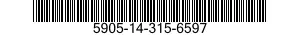 5905-14-315-6597  5905143156597 143156597