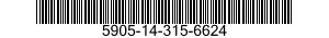 5905-14-315-6624  5905143156624 143156624