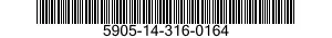 5905-14-316-0164  5905143160164 143160164
