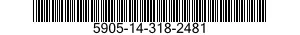 5905-14-318-2481  5905143182481 143182481