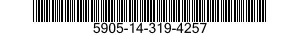5905-14-319-4257  5905143194257 143194257