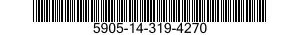 5905-14-319-4270  5905143194270 143194270