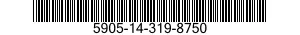 5905-14-319-8750  5905143198750 143198750