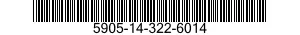 5905-14-322-6014  5905143226014 143226014