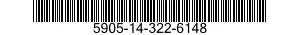 5905-14-322-6148  5905143226148 143226148