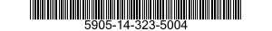 5905-14-323-5004 RESISTOR,FIXED,WIRE WOUND,INDUCTIVE 5905143235004 143235004