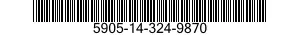 5905-14-324-9870  5905143249870 143249870