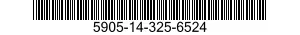 5905-14-325-6524 RESISTOR,VARIABLE,NONWIRE WOUND,NONPRECISION 5905143256524 143256524