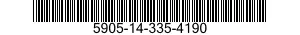 5905-14-335-4190  5905143354190 143354190
