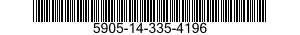 5905-14-335-4196  5905143354196 143354196