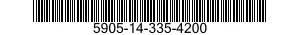 5905-14-335-4200  5905143354200 143354200