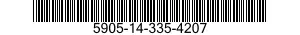 5905-14-335-4207  5905143354207 143354207