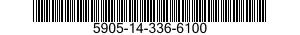 5905-14-336-6100  5905143366100 143366100