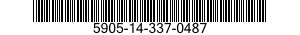 5905-14-337-0487  5905143370487 143370487