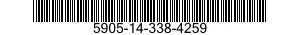 5905-14-338-4259 RESISTANCE,VARIABLE 5905143384259 143384259