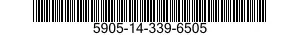 5905-14-339-6505  5905143396505 143396505