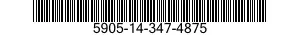 5905-14-347-4875 RESISTOR,FIXED,WIRE WOUND,INDUCTIVE 5905143474875 143474875