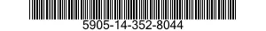 5905-14-352-8044 RESISTOR,FIXED,FILM 5905143528044 143528044