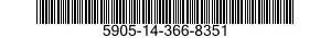 5905-14-366-8351  5905143668351 143668351