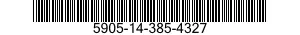 5905-14-385-4327 RESISTOR,VARIABLE,WIRE WOUND,NONPRECISION 5905143854327 143854327