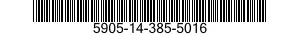 5905-14-385-5016 RESISTOR,VARIABLE,WIRE WOUND,NONPRECISION 5905143855016 143855016