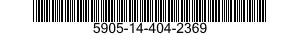 5905-14-404-2369 RESISTOR,FIXED,WIRE WOUND,INDUCTIVE 5905144042369 144042369