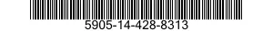 5905-14-428-8313 RESISTOR,FIXED,FILM 5905144288313 144288313