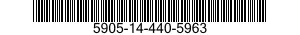 5905-14-440-5963 RESISTOR,FIXED,WIRE WOUND,INDUCTIVE 5905144405963 144405963