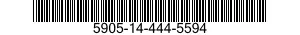 5905-14-444-5594 RESISTOR,FIXED,COMPOSITION 5905144445594 144445594