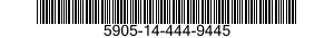 5905-14-444-9445 RESISTANCE ELEMENT 5905144449445 144449445