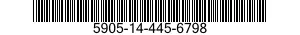 5905-14-445-6798 RESISTOR,VARIABLE,NONWIRE WOUND,NONPRECISION 5905144456798 144456798