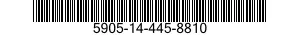 5905-14-445-8810 RESISTOR,VARIABLE,WIRE WOUND,NONPRECISION 5905144458810 144458810