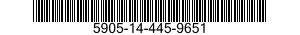5905-14-445-9651 RESISTOR,VARIABLE,NONWIRE WOUND,NONPRECISION 5905144459651 144459651