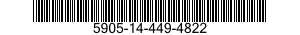 5905-14-449-4822 RESISTANCE ELEMENT 5905144494822 144494822