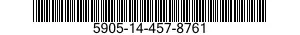 5905-14-457-8761 RESISTOR,FIXED,WIRE WOUND,INDUCTIVE 5905144578761 144578761