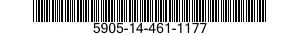 5905-14-461-1177 RESISTOR ASSORTMENT 5905144611177 144611177