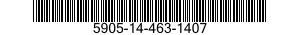 5905-14-463-1407 RESISTOR,VARIABLE,WIRE WOUND,NONPRECISION 5905144631407 144631407