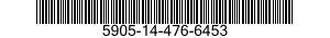 5905-14-476-6453 RESISTOR,FIXED,WIRE WOUND,NONINDUCTIVE 5905144766453 144766453